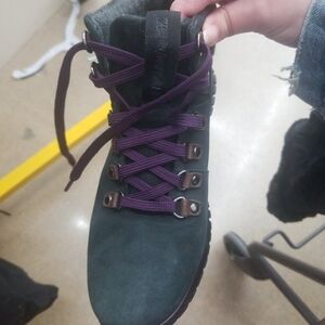 Cole Haan Zerogrand Purple and Black Sole